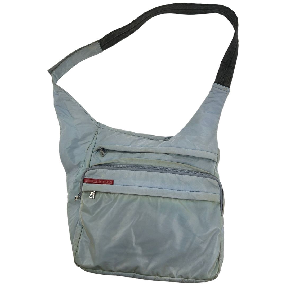 Vintage 1999 Prada Transparent Pocket Cross Body Bag by PRADA in size ONE SIZE from BAGS category