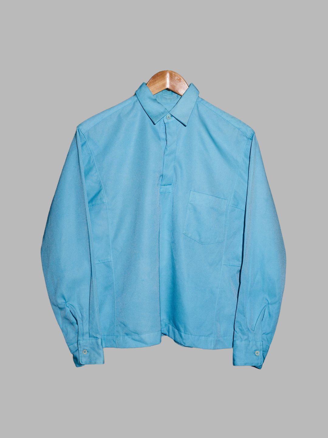 Comme des Garcons AW1995 "Sweeter than Sweet" blue pullover shirt by COMME DES GARÇONS in size ONE SIZE from SHIRTS category