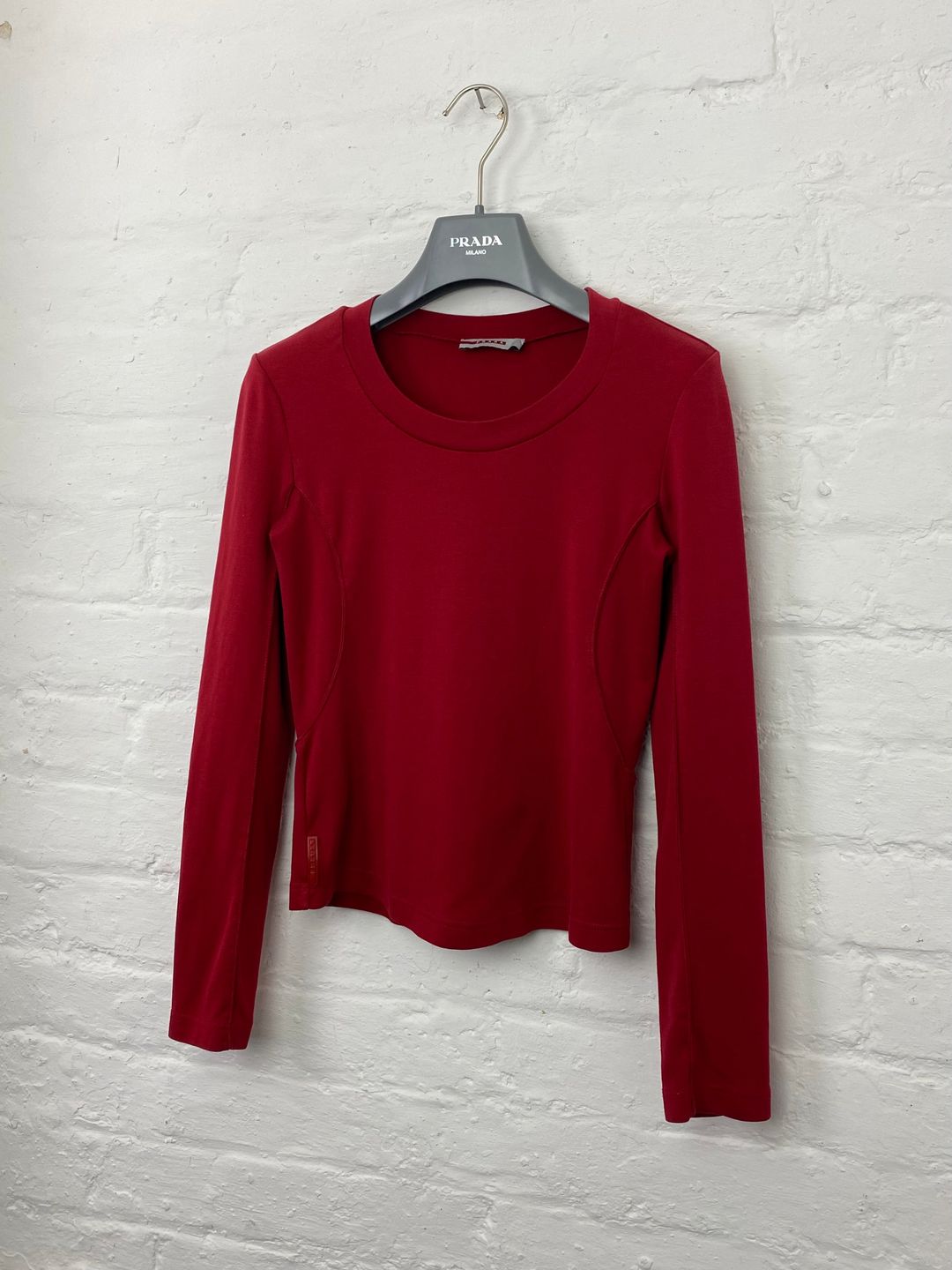 Prada Sport Panelled Longsleeve by PRADA in size XS from TOPS category