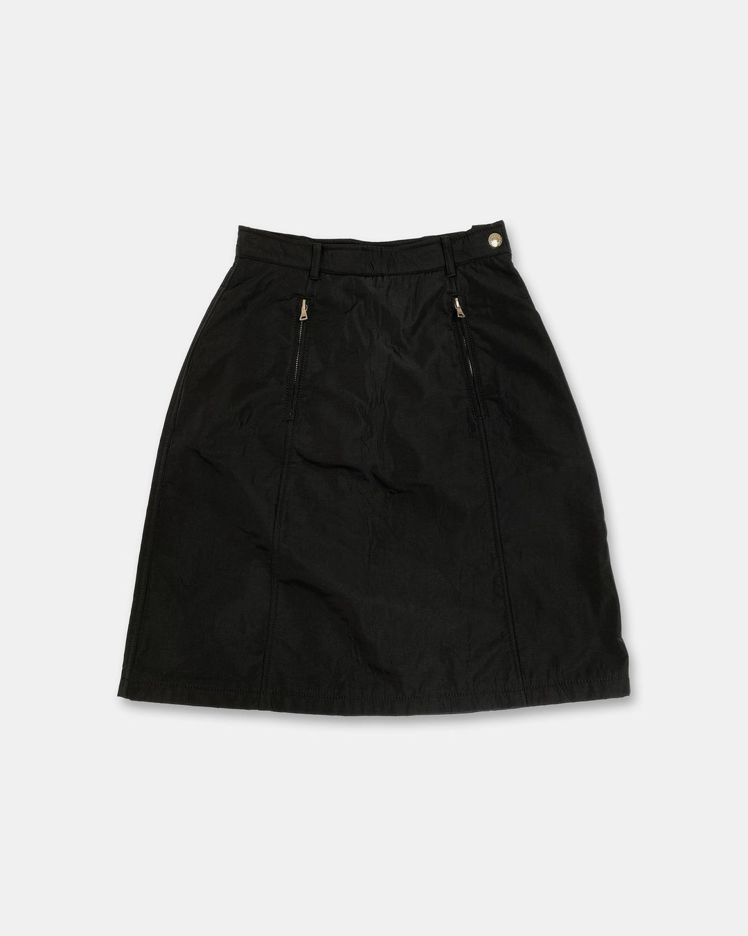 Prada 2000s Nylon Skirt Black by PRADA in size M from SKIRTS category