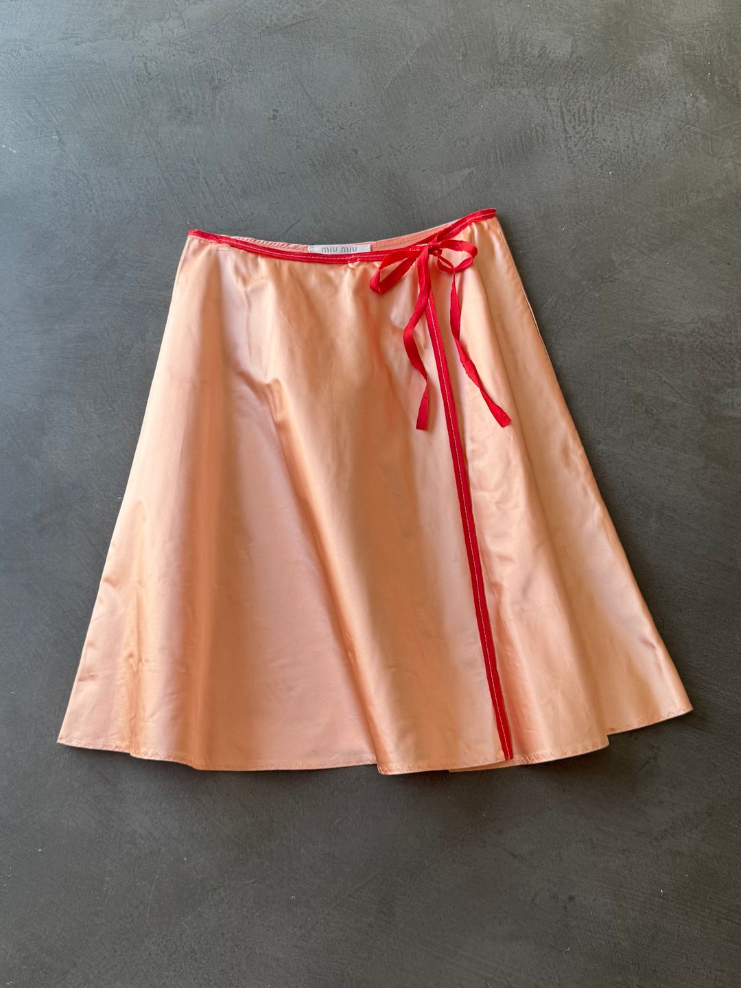 FW 00 Miu Miu Silk Wrap Skirt by MIU MIU in size W28 from trousers category