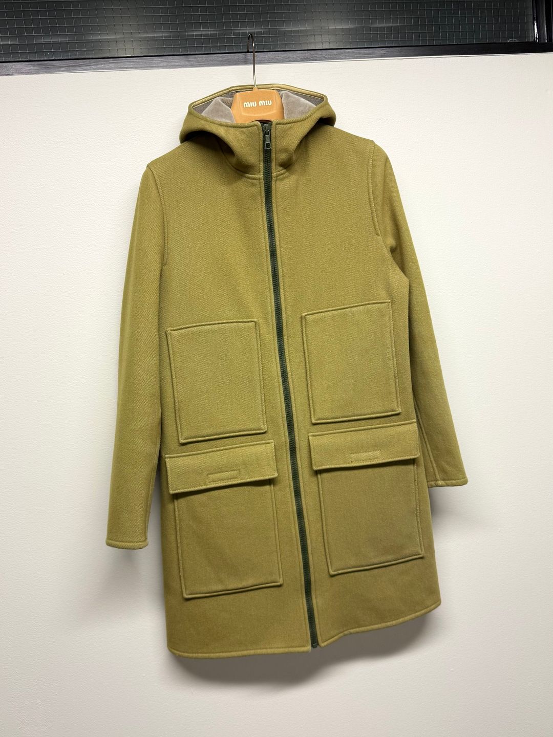 FW 99 Miu Miu Wool Coat by MIU MIU in size ONE SIZE from COATS & JACKETS category