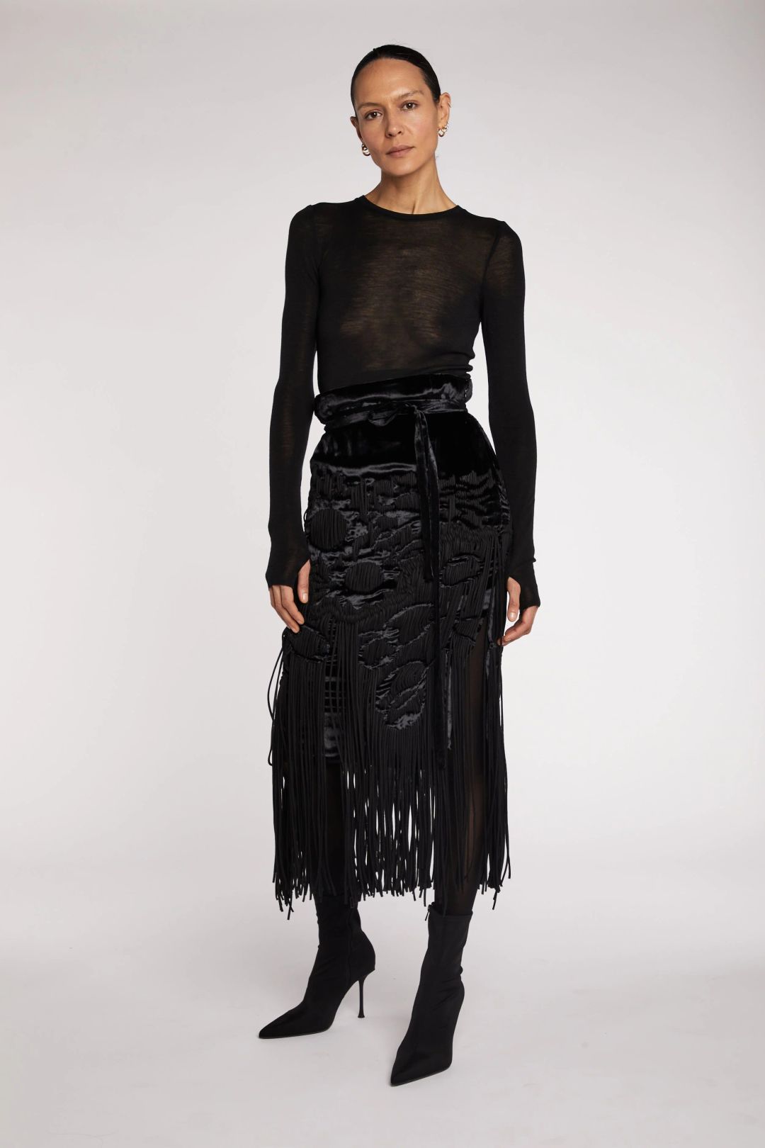 Yves Saint Laurent Tom Ford Era Skirt A/W 2001 by YVES SAINT LAURENT in size FR 40 from SKIRTS category