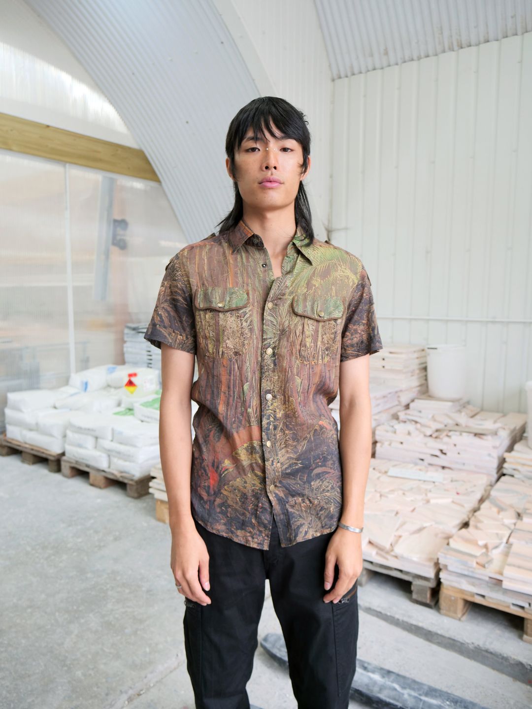 Jungle Print Shirt by D&G in size ONE SIZE from TOPS category