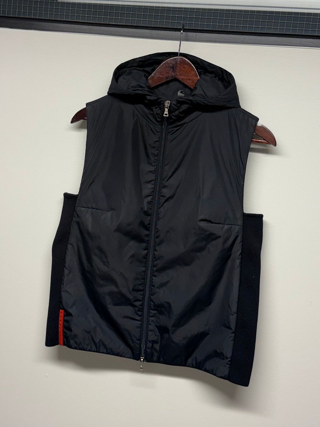 FW 99 Prada Sport Nylon & Wool Gilet by PRADA in size ONE SIZE from COATS & JACKETS category