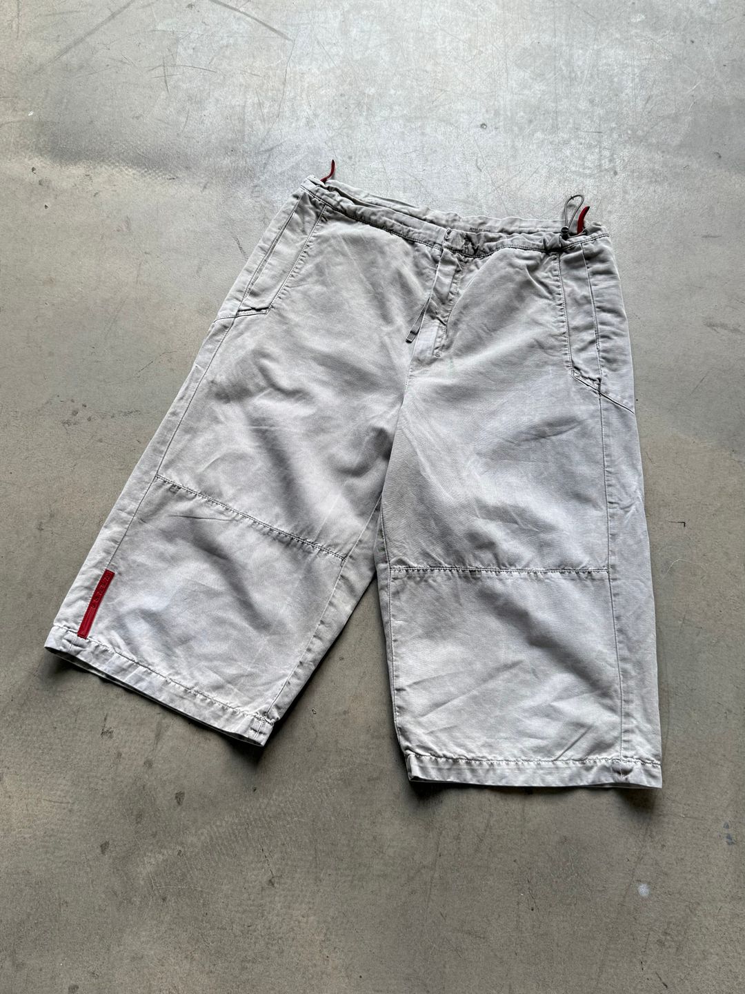 Prada Sport Linen Shorts by PRADA in size W34 from trousers category