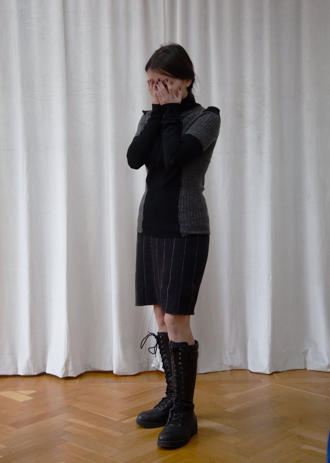 Jean Paul Gaultier pour Equator skirt, 1980’s by JEAN PAUL GAULTIER in size IT 42 from KNITWEAR category