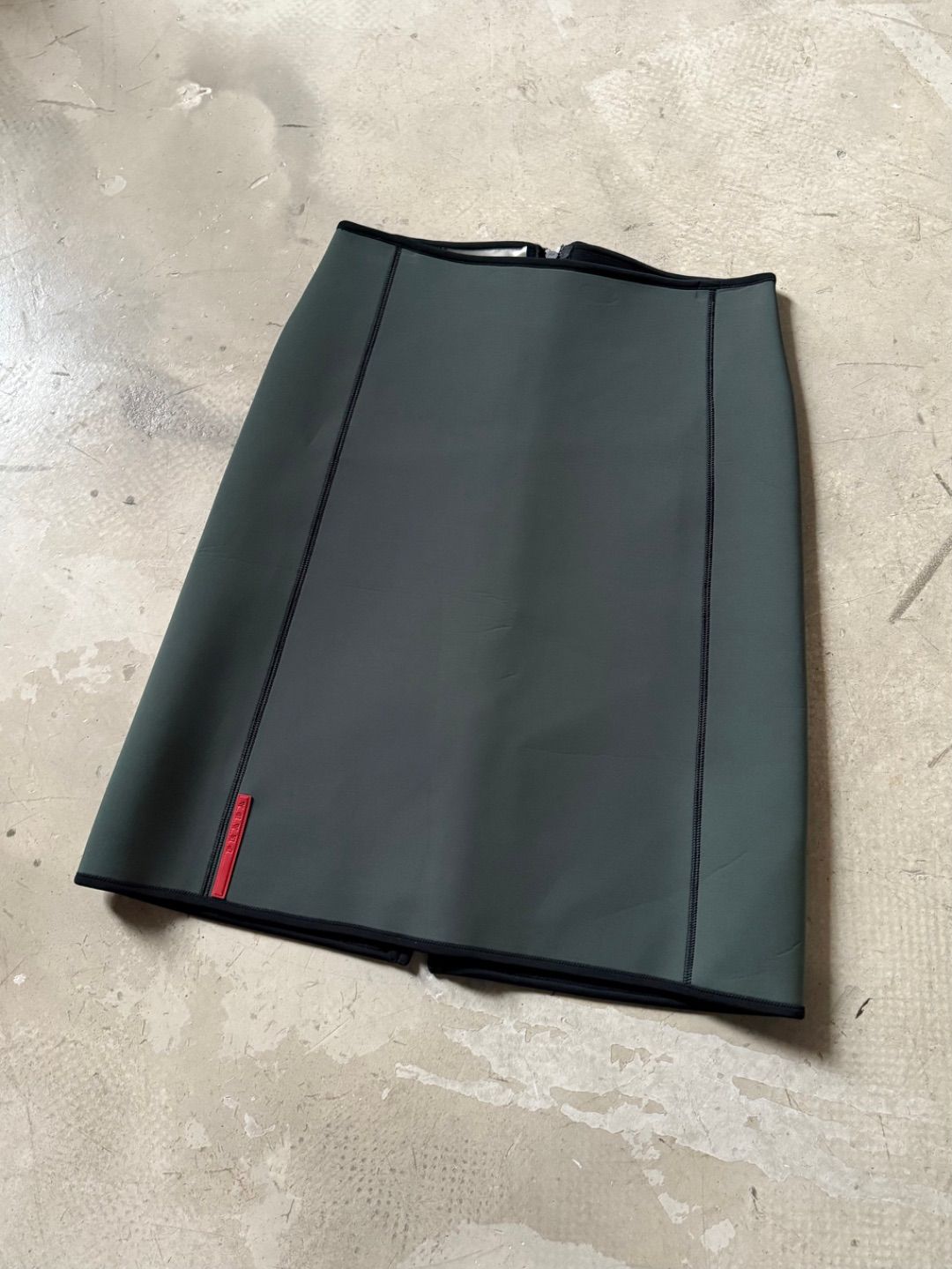 FW 99 Prada Sport Neoprene Skirt by PRADA in size IT 44 from SKIRTS category
