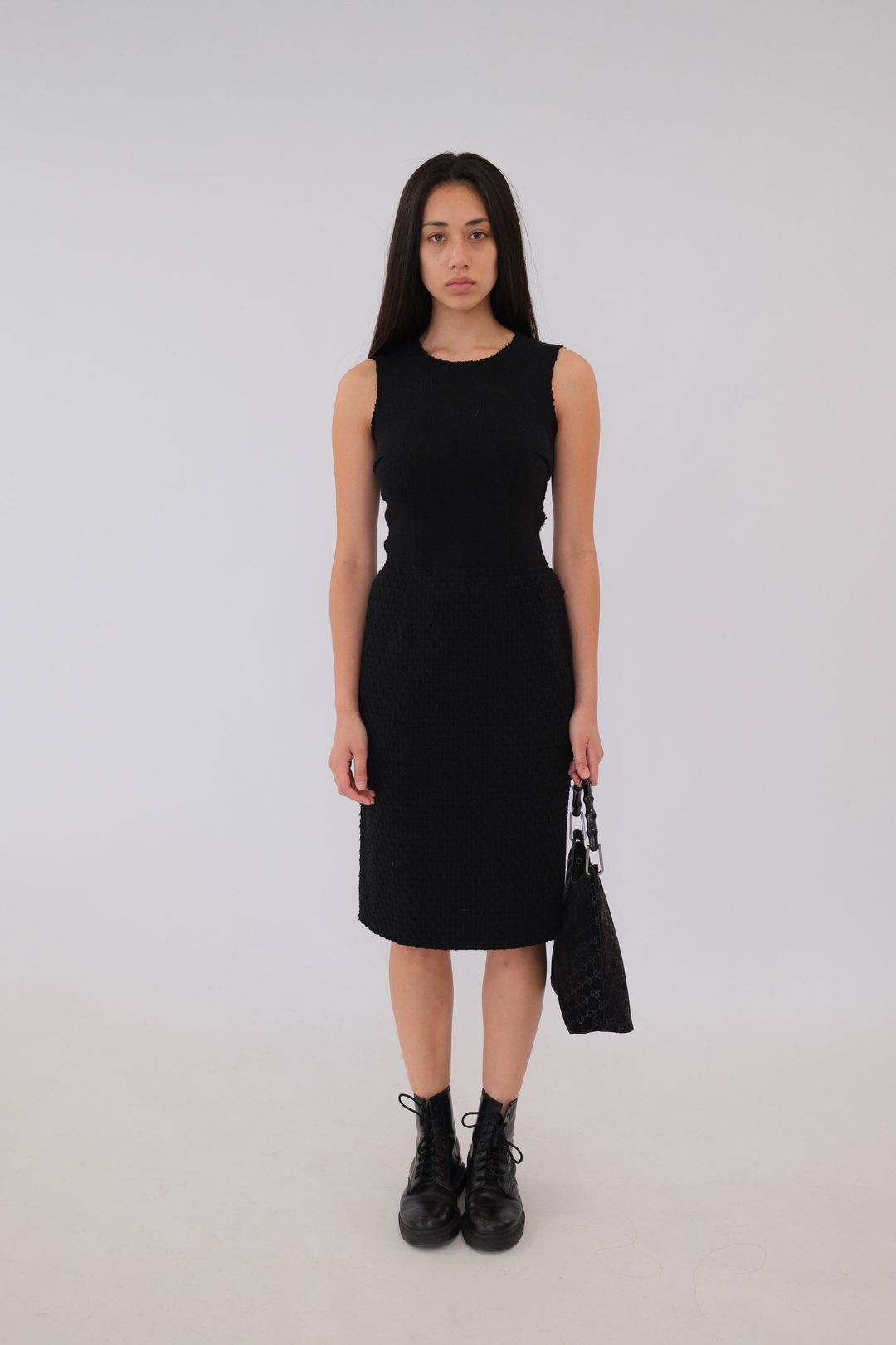 Dolce & Gabbana Tweed Wool Pencil zip Dress by DOLCE & GABBANA in size S from DRESSES category