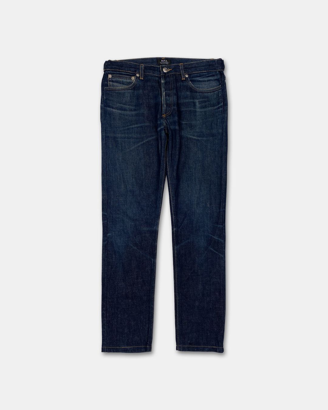 A.P.C. 2000s Petit Standard Denim Dark Blue by A.P.C. in size W30 from DENIM category