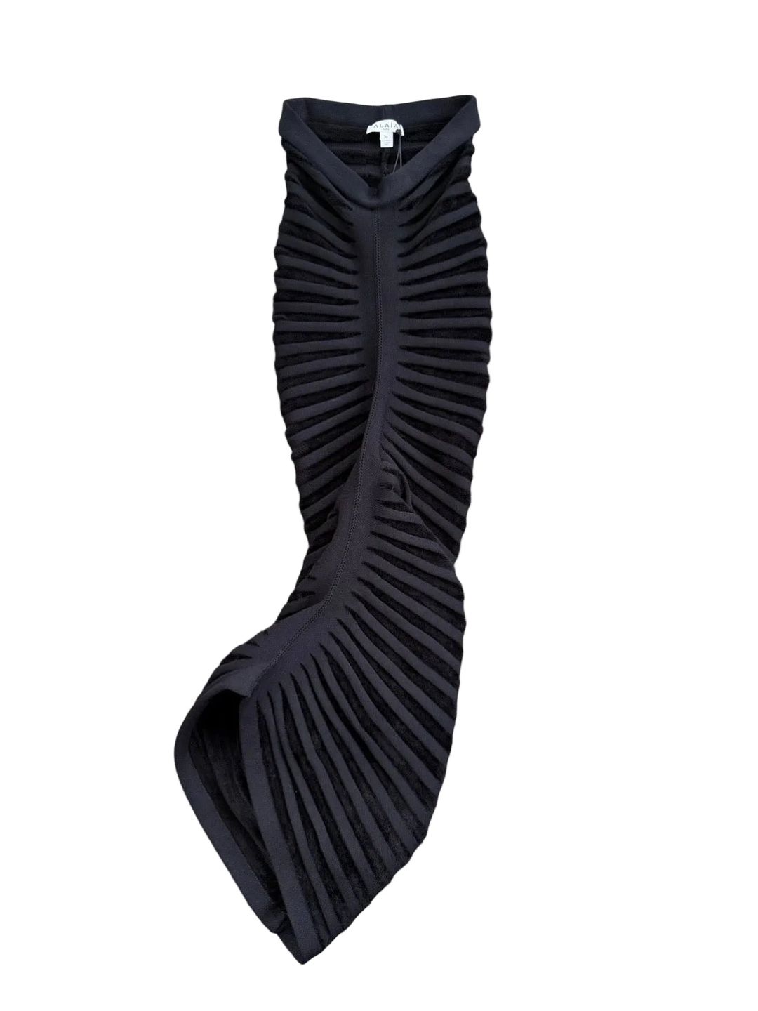 ALAIA S/S 2023 3D SKELETON VELVET SKIRT by ALAIA in size XS from SKIRTS category
