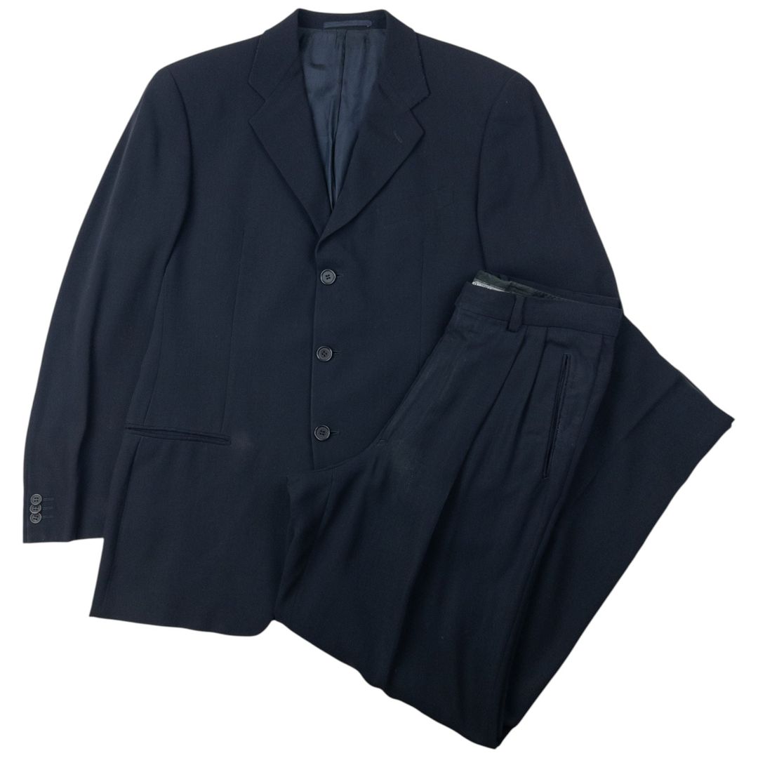 Vintage 90s Giorgio Armani Le Collezioni Jacket & Trousers Suit Set Size L by GIORGIO ARMANI in size L from SUITS category