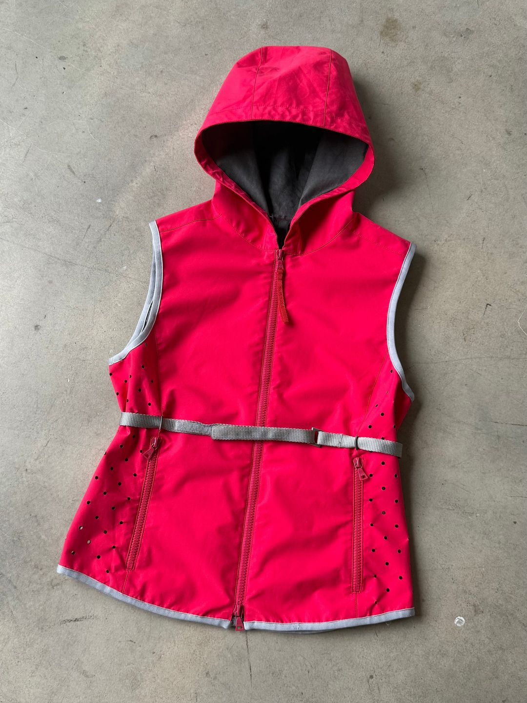 SS 00 Prada Sport Perforated Vest by PRADA in size IT 42 from COATS & JACKETS category