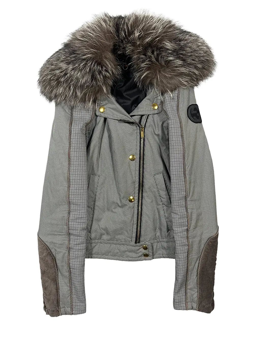 Removable Fur Biker Jacket by GUCCI in size IT 38 from COATS & JACKETS category