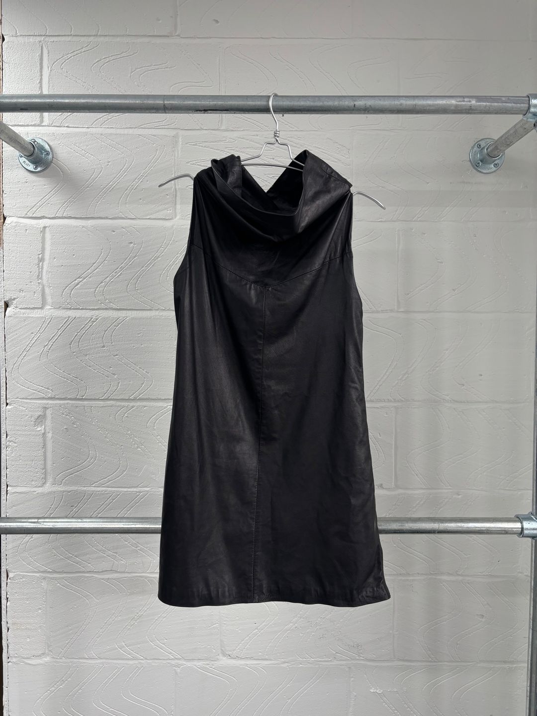 SARAH PACINI LEATHER DRESS by MEIWAI LIMITED in size S from DRESSES category