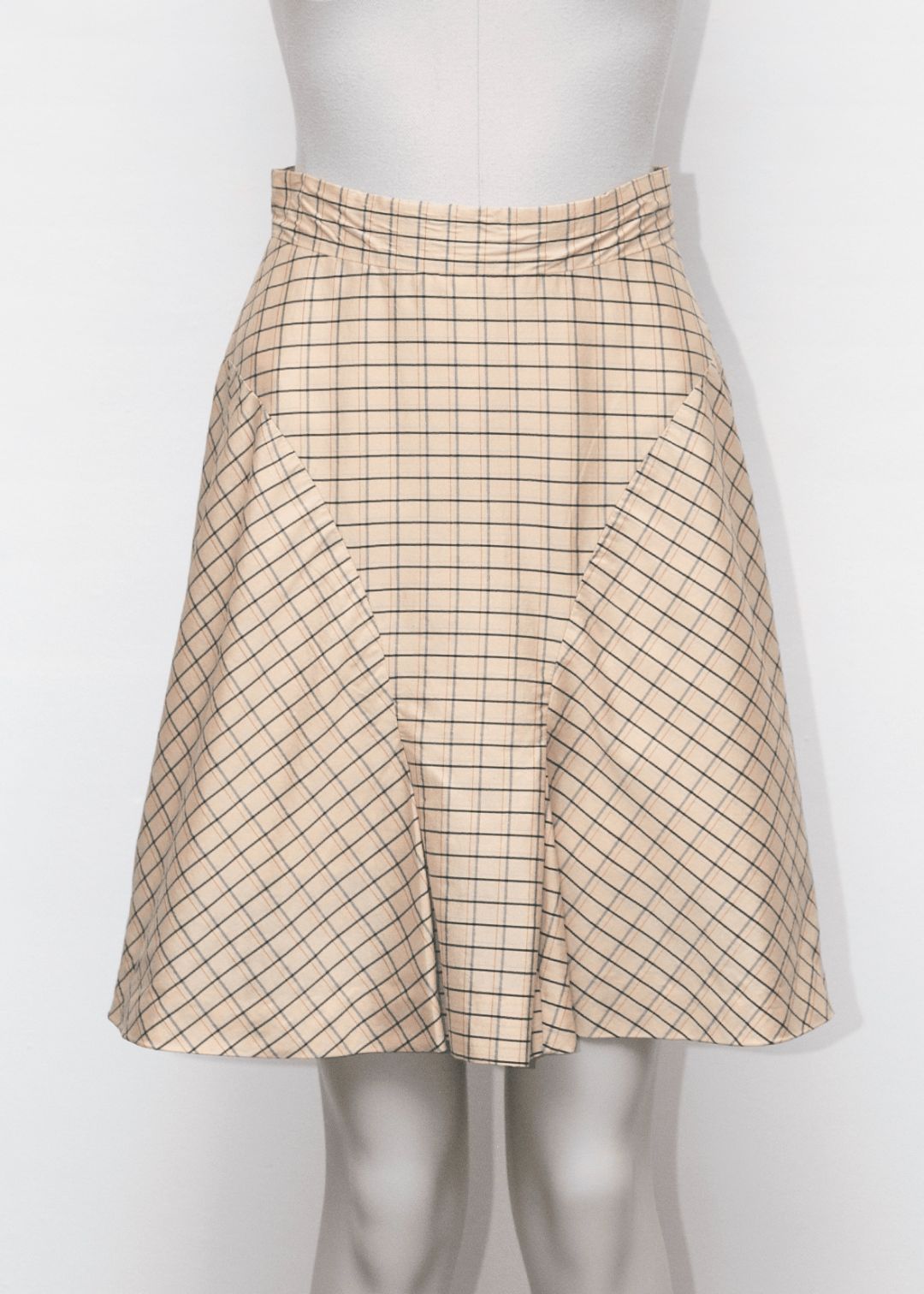 Vivienne Westwood Couture S/S 1998 Beige A-line Skirt  by VIVIENNE WESTWOOD in size AU/UK 8 from SKIRTS category