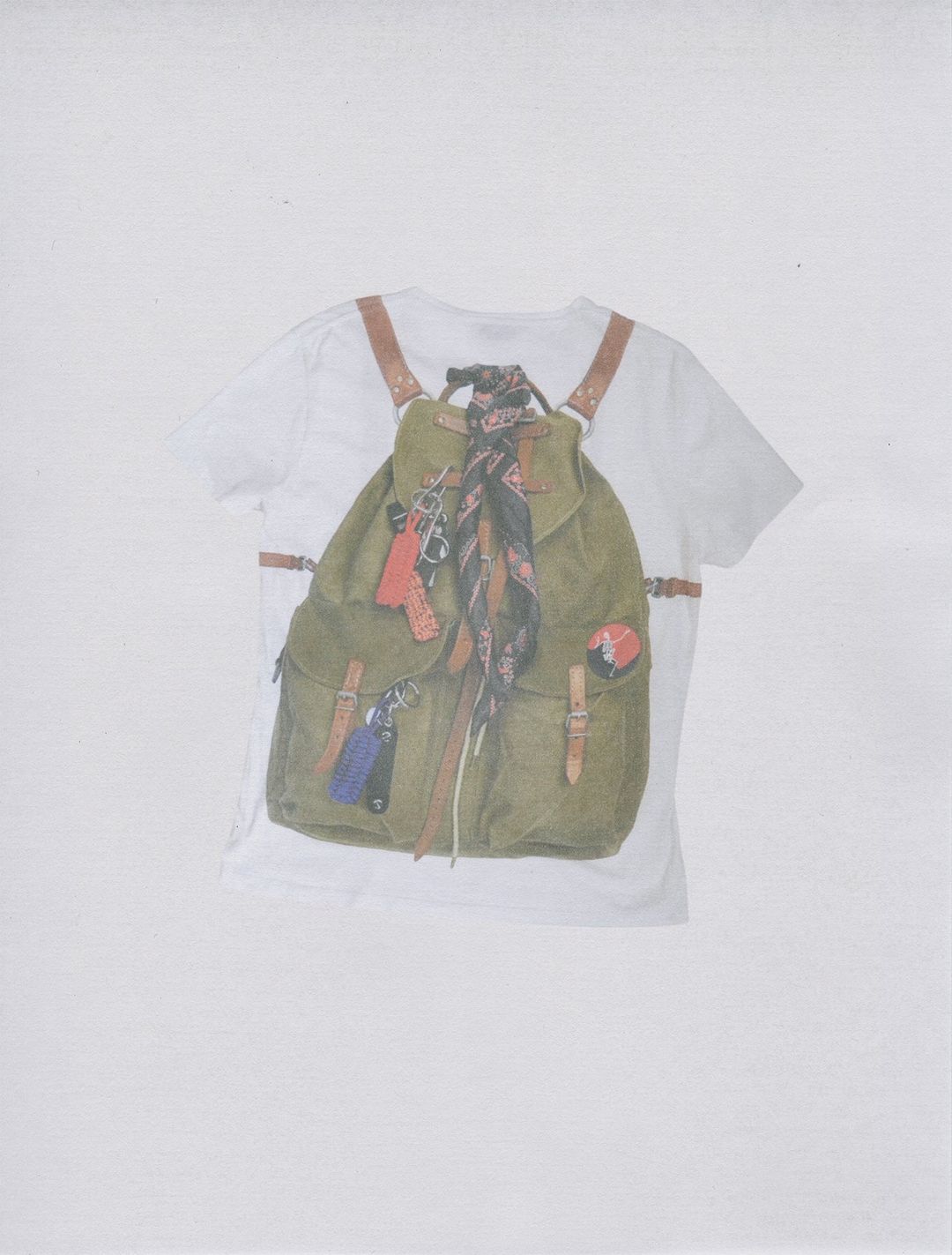Alexander McQueen Trompe-l'œil T-shirt by ALEXANDER MCQUEEN in size L from TOPS category