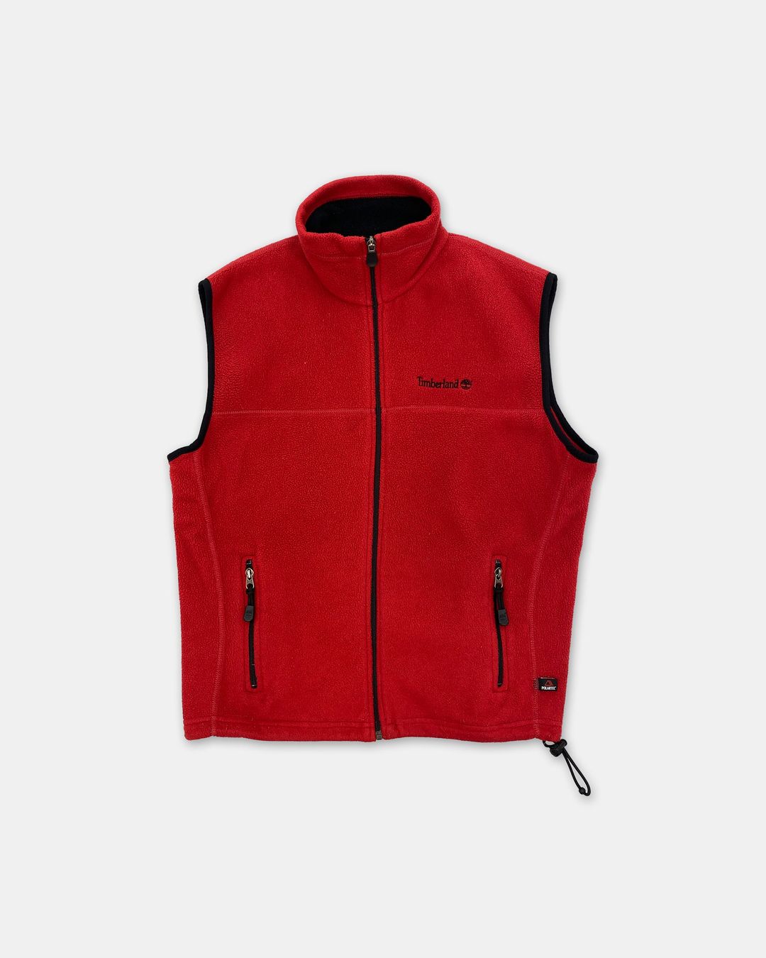 Timberland 1990s Fleece Vest Red by Timberland in size M from TOPS category