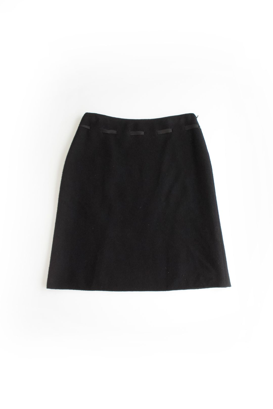 Miu Miu FW 1996 black wool skirt by MIU MIU in size S from SKIRTS category