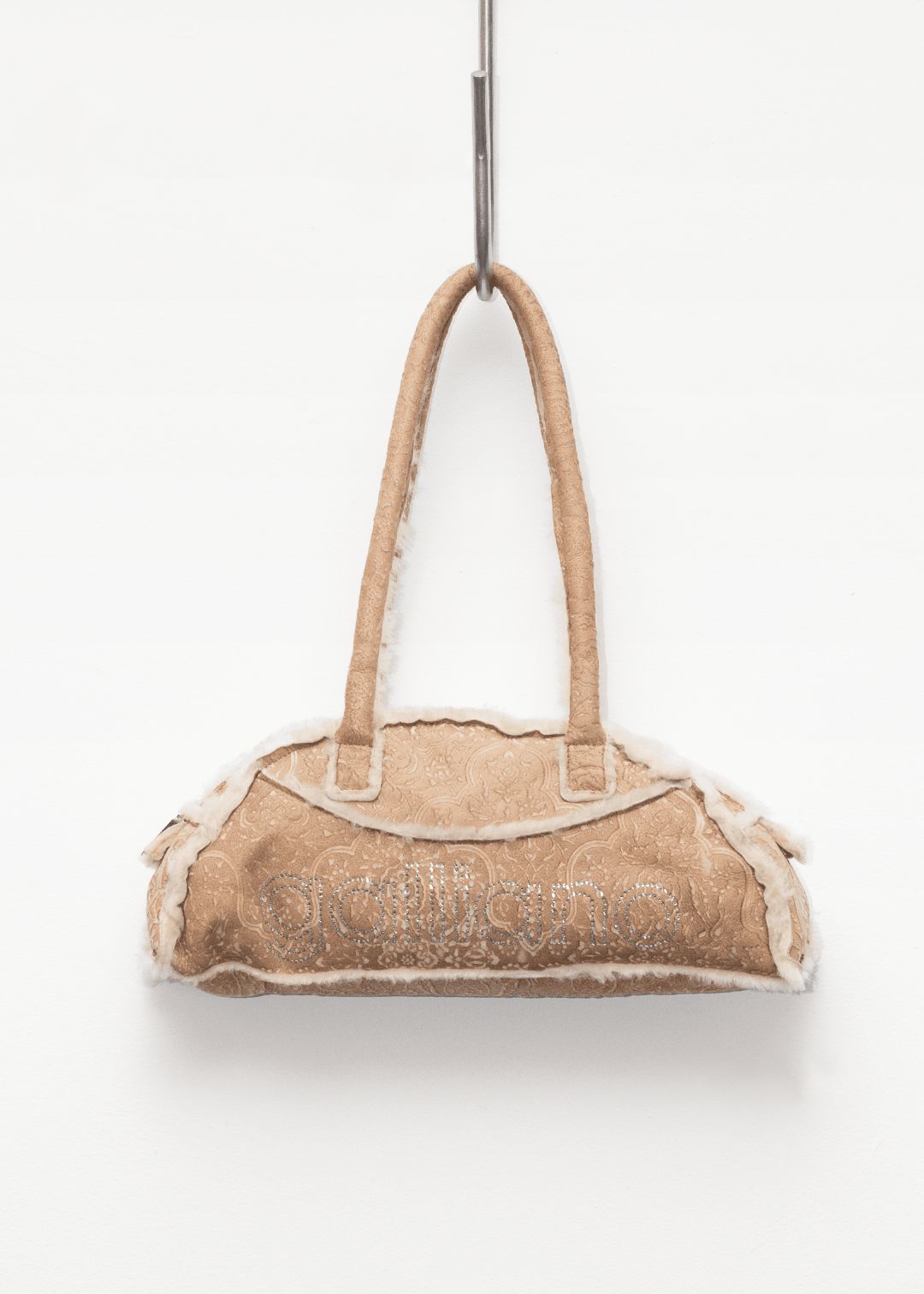 John Galliano A/W 2000 Shearling Bowling Bag by JOHN GALLIANO in size N/A from BAGS category