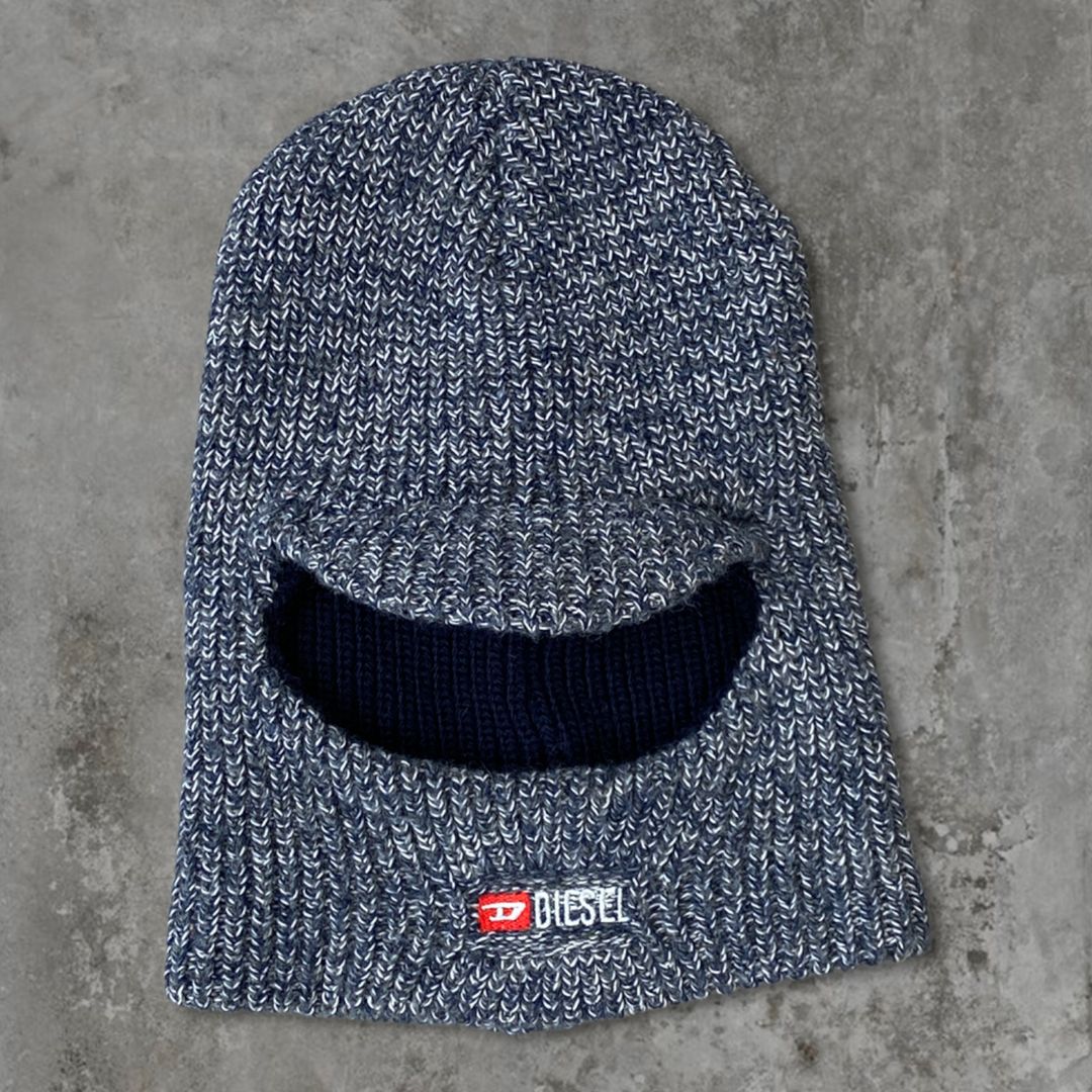 DIESEL KNIT BALACLAVA by Fazed by Finn in size ONE SIZE from ACCESSORIES category