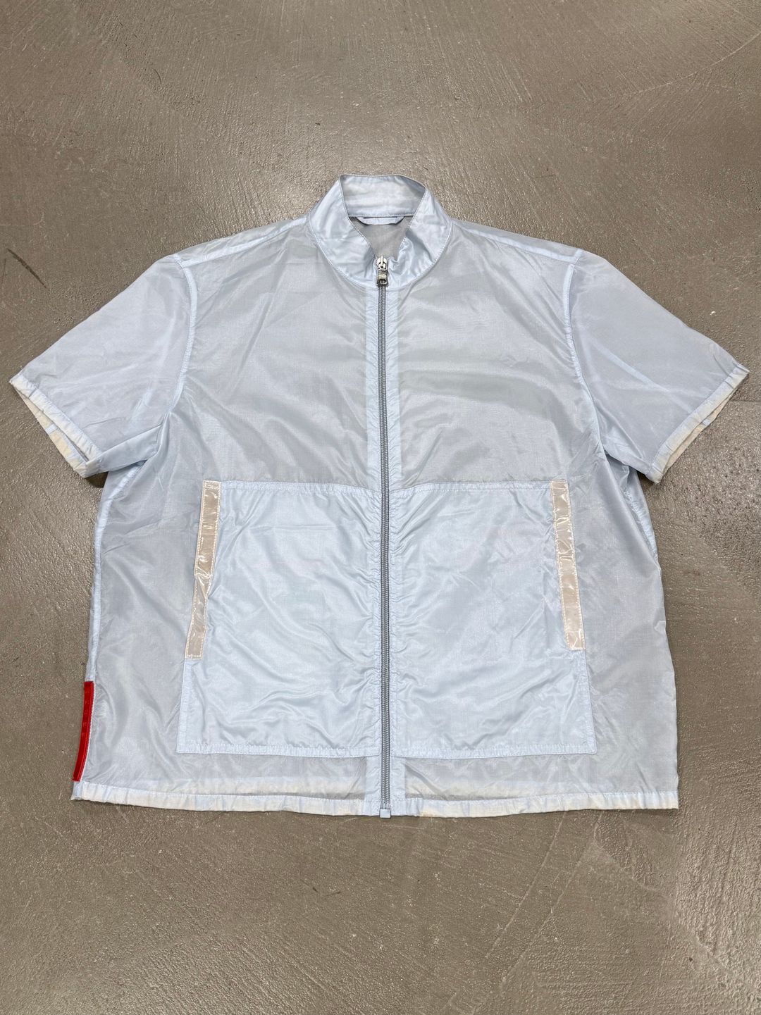 1999 Prada runway short sleeve technical nylon jacket by PRADA in size EU 40 from COATS & JACKETS category