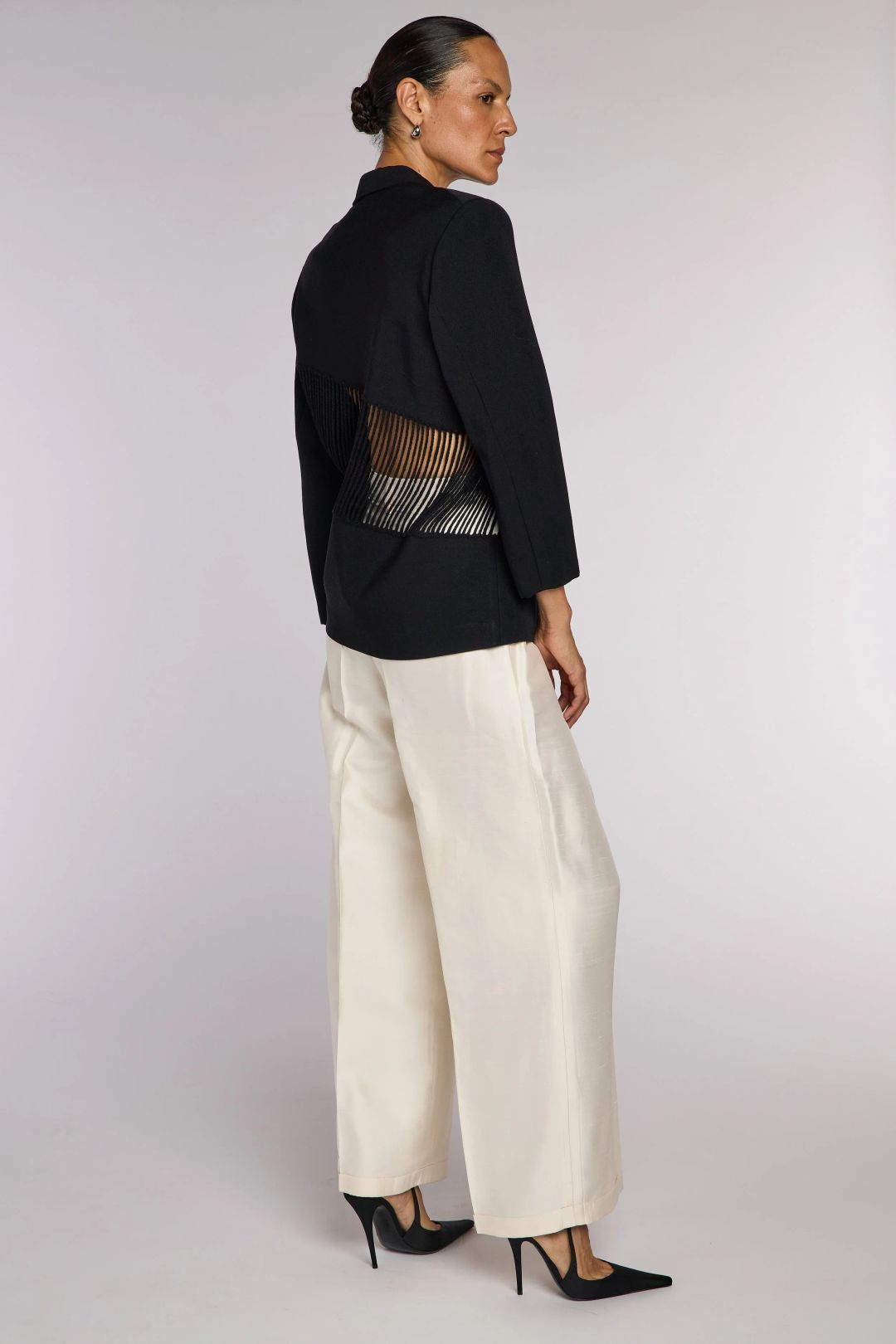 Yohji Yamamoto 80s Jacket With Rope Panel by YOHJI YAMAMOTO in size XS from COATS & JACKETS category