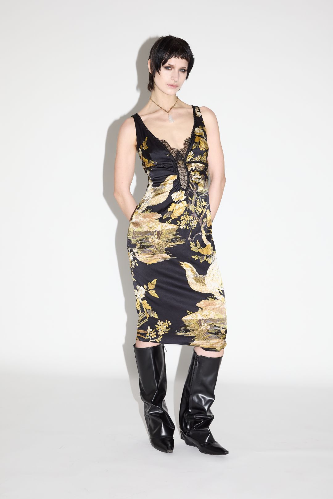 roberto cavalli fw06 silk dress by ROBERTO CAVALLI in size IT 44 from DRESSES category