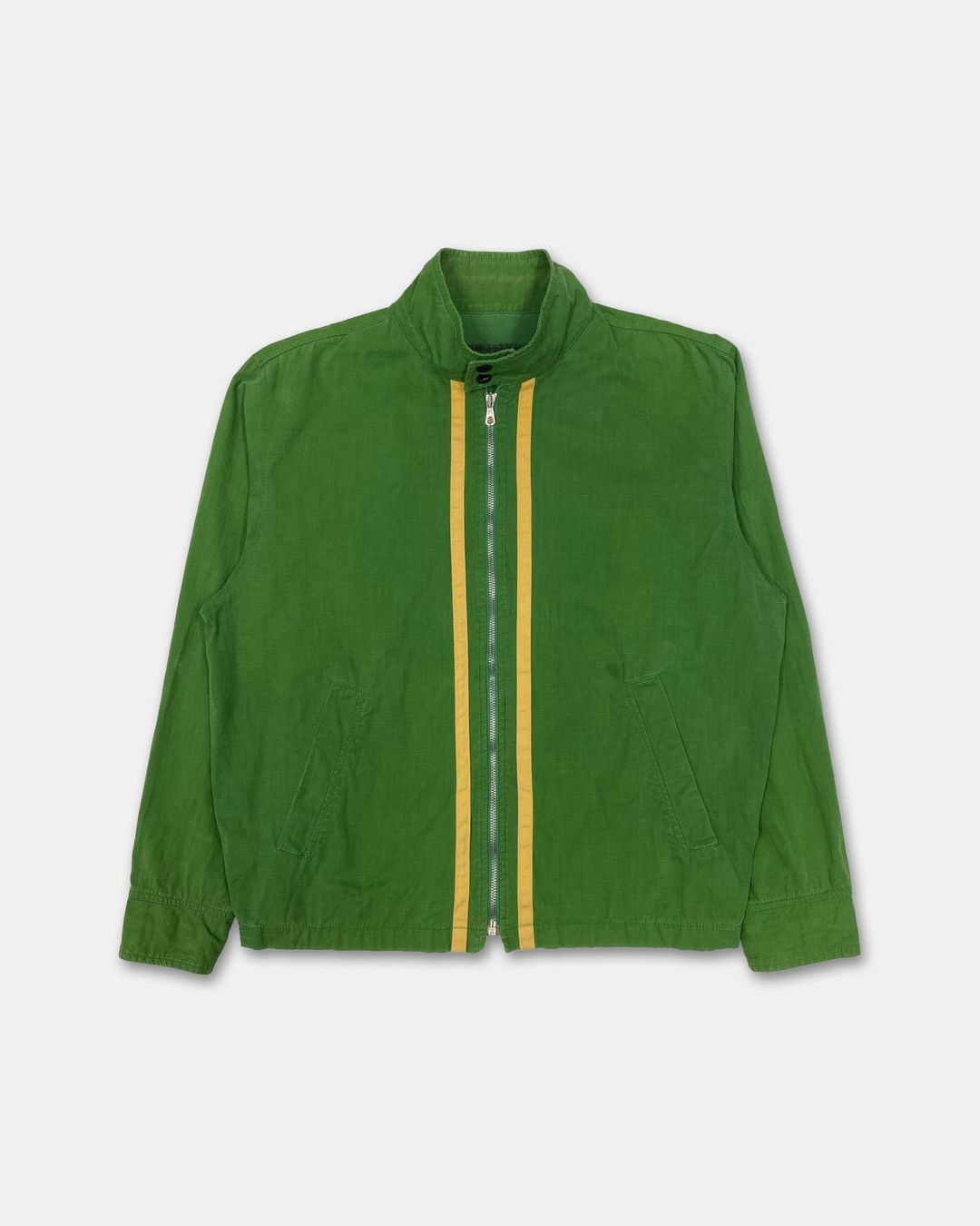 Diesel 2000s Light Cotton Jacket Green Yellow by Diesel in size L from COATS & JACKETS category