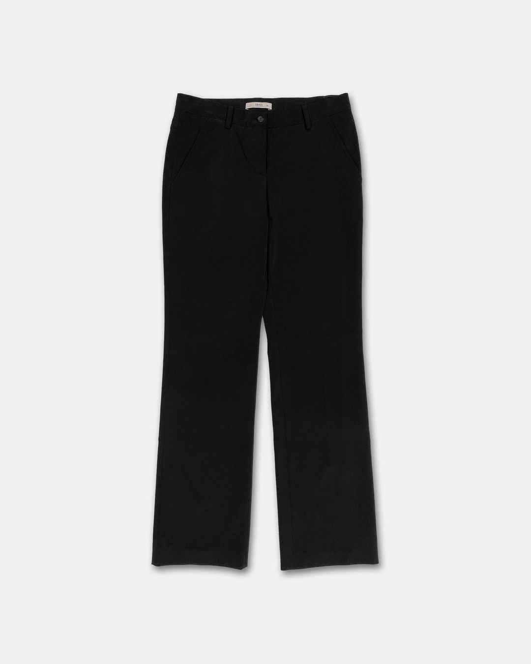 Prada 2000s Nylon Pants Black by PRADA in size L from TROUSERS category