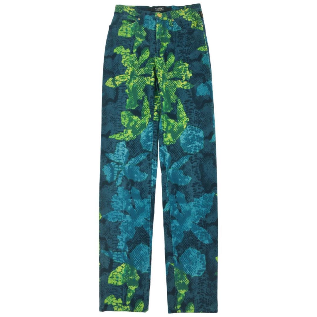 Vintage Versace Jeans Couture Trousers Women's Size W25 by VERSACE in size W25 from TROUSERS category