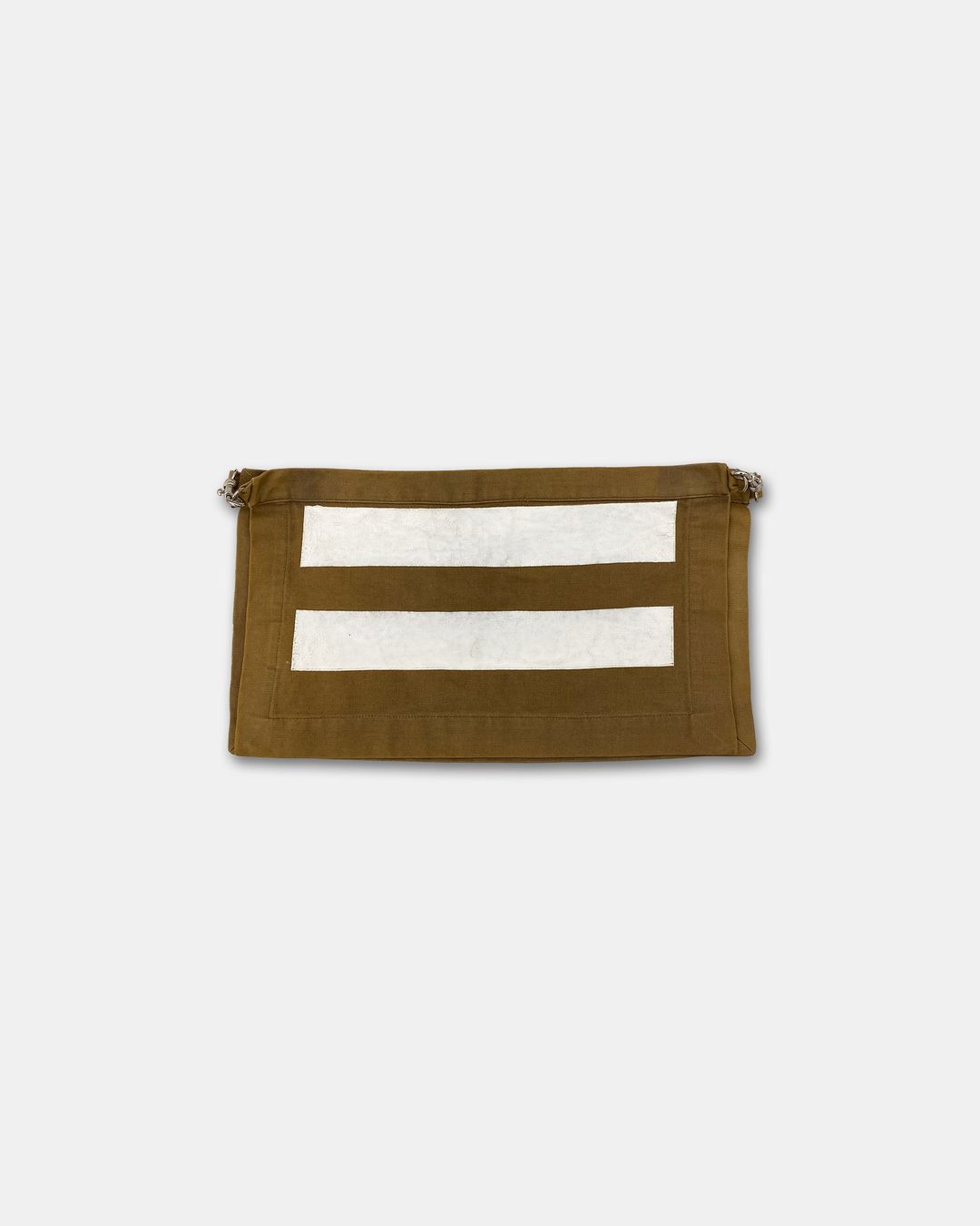 Helmut Lang 1996 Stripes Apron Belt Beige Brown by HELMUT LANG in size ONE SIZE from ACCESSORIES category