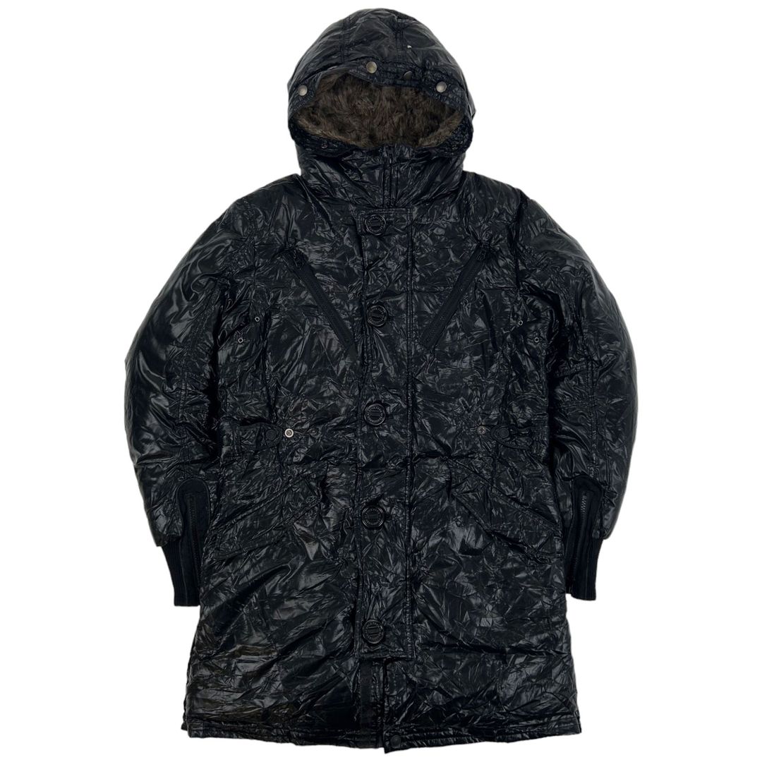 Vintage PPFM Parka Hooded Puffa Jacket Size M by PPFM in size M from COATS & JACKETS category
